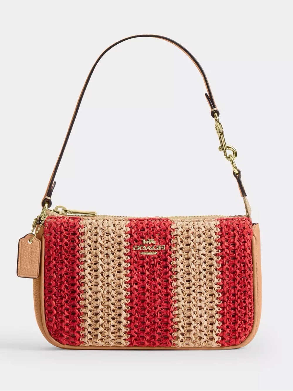 Coach Nolita 19 Straw Bag